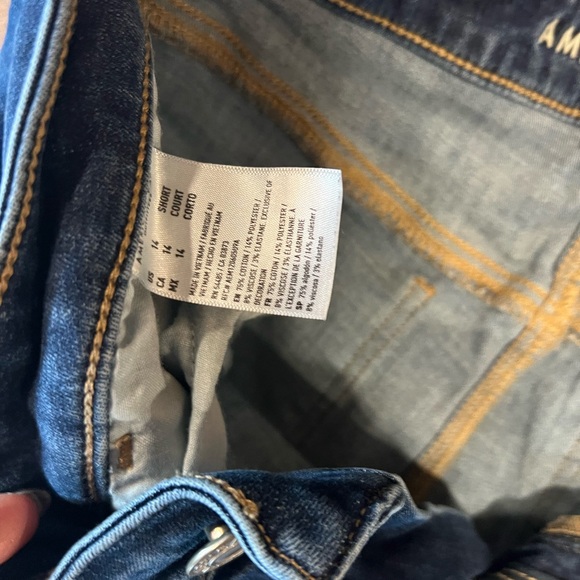 American Eagle Outfitters Dark Blue Skinny Jeans - Picture 2 of 3